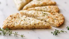 オーツ麦とヨーグルトで作る、サクサクで美味しい甘くないフラットブレッド